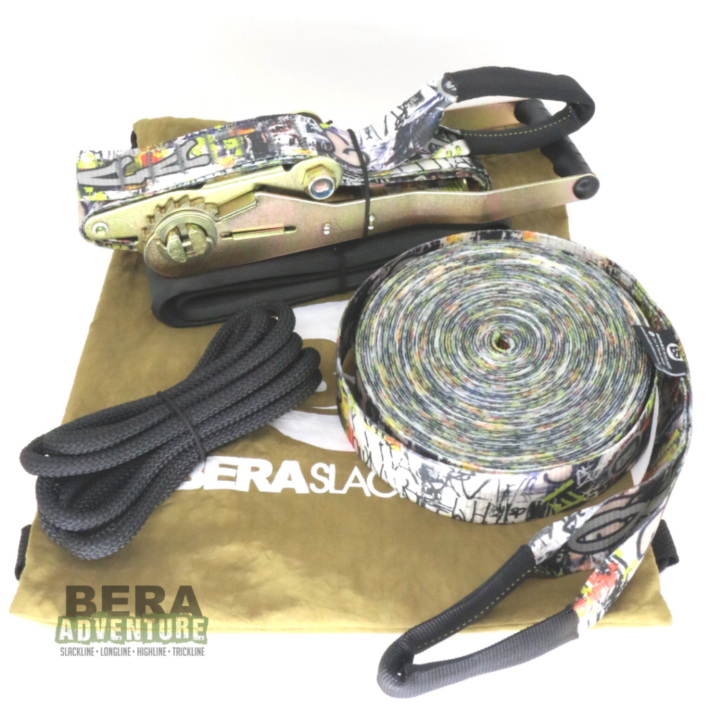 KIT STREET BALANCE SLACK 20 METROS + CATRACA ERGO 50 – Bera Adventure